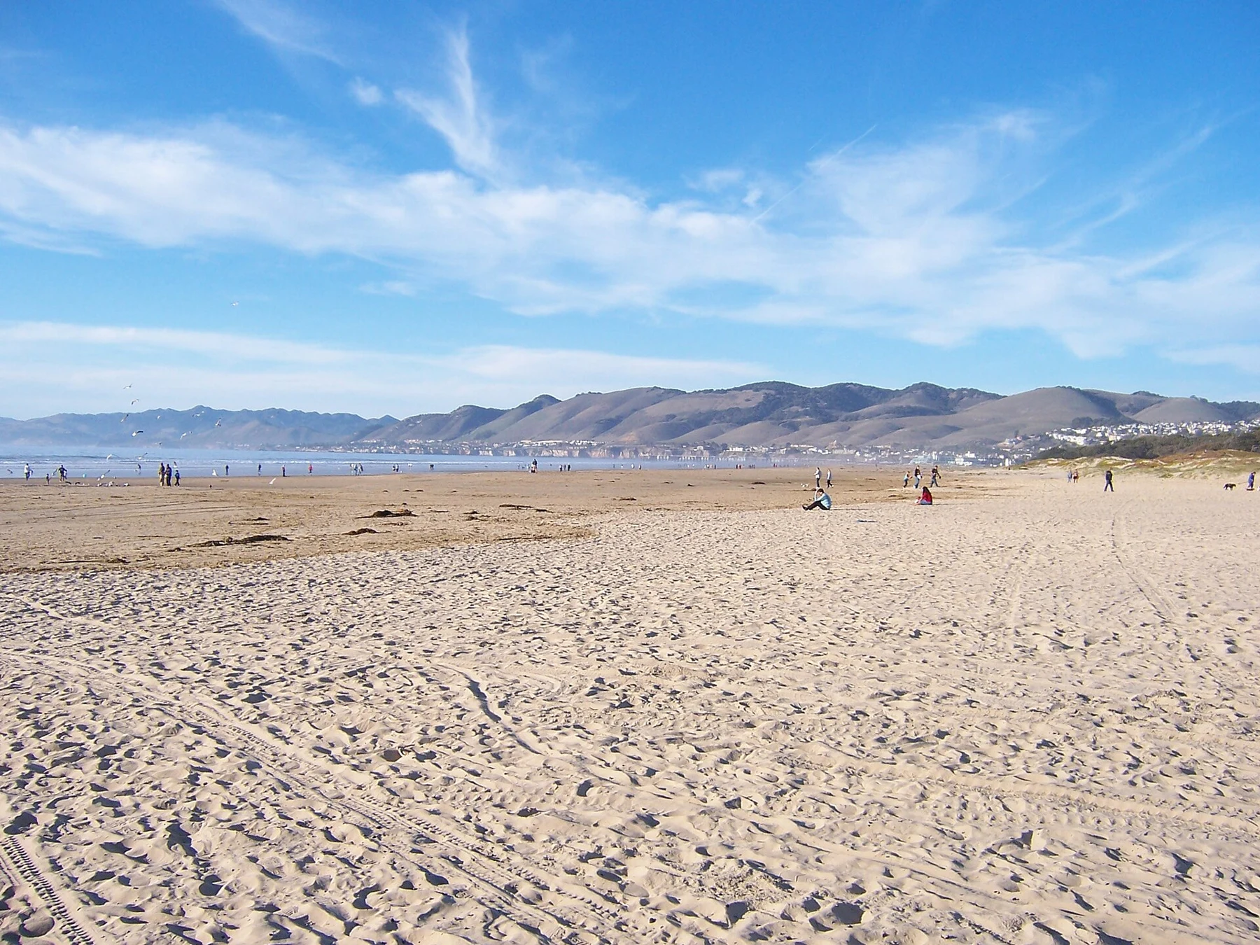 Grover Beach looking toward Pismo Beach